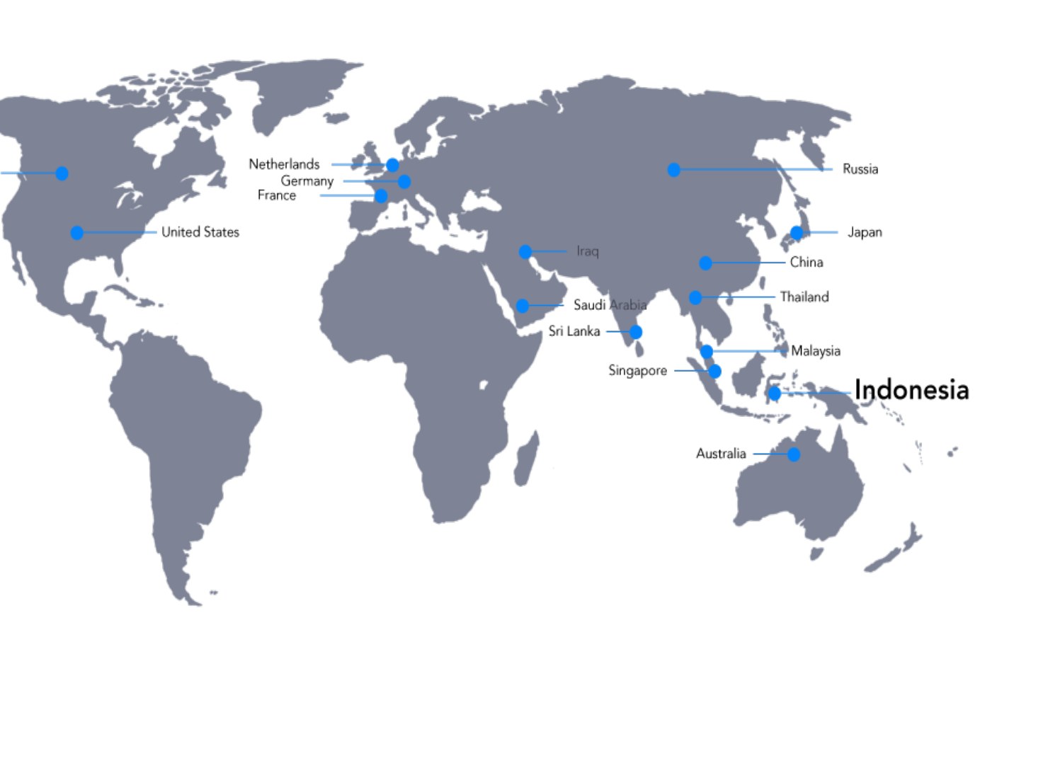 Aegis global cooperation map